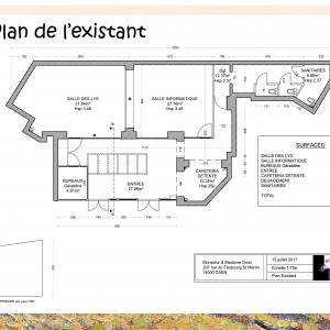 Plan de l'éxistant